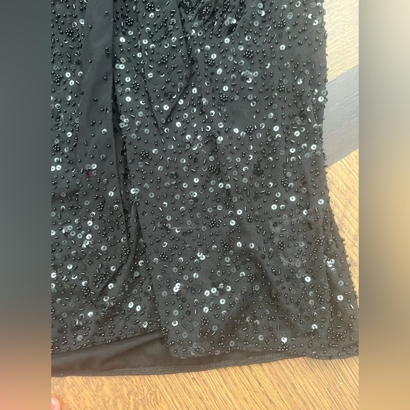 ESCADA Sequin Beaded embellished Short Sleeve Tie front Top Women’s size small - Picture 8 of 10